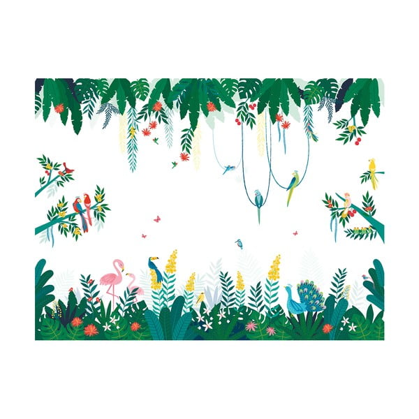 Детски тапет 400 cm x 248 cm Tropical Mood - Lilipinso