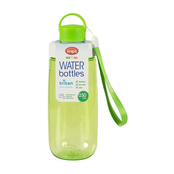 Зелена бутилка за вода Вода, 500 ml - Snips-image-1