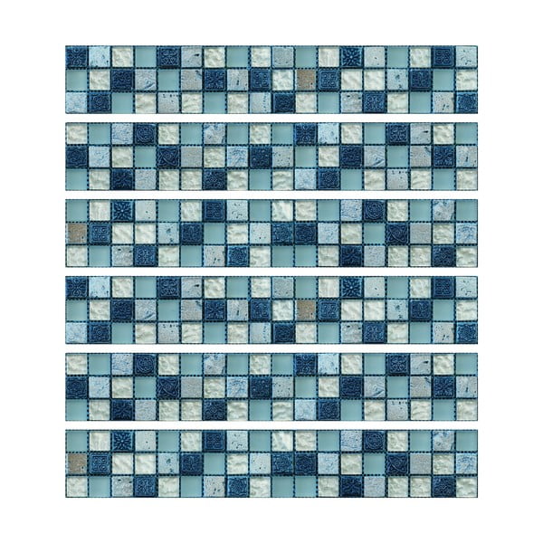 Стикери в комплект на плочките 6 бр. 30x5 cm Artemis – Ambiance-image-2