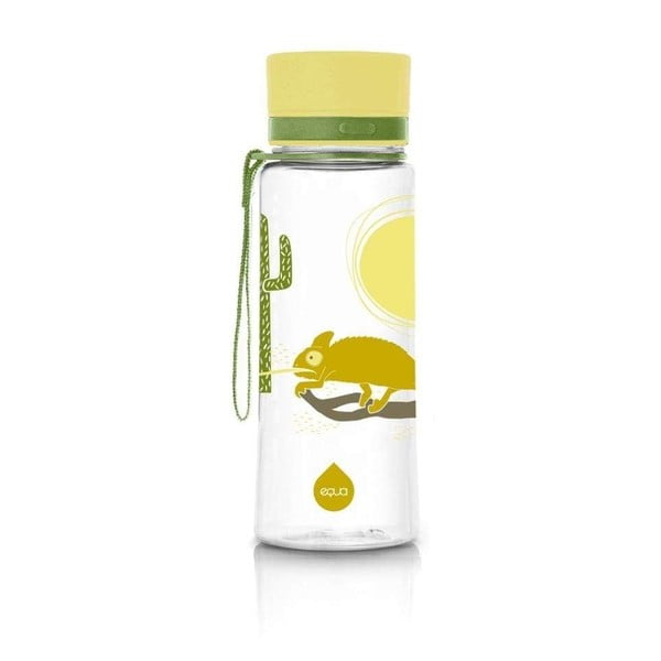 Жълта бутилка за пътуване 0,6 л Chameleon - Equa