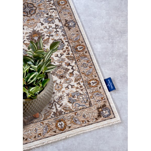 Кафяво-кремава килим пътека 80x190 cm Egon – Villeroy&Boch-image-2