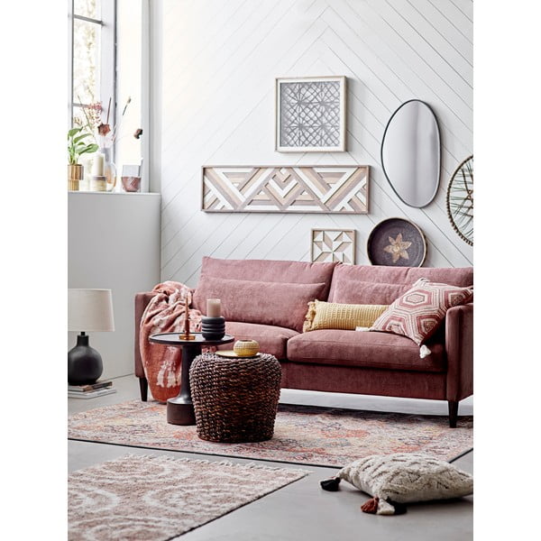 Дървена декорация за стена 122x33 cm Lunna - Bloomingville-image-1