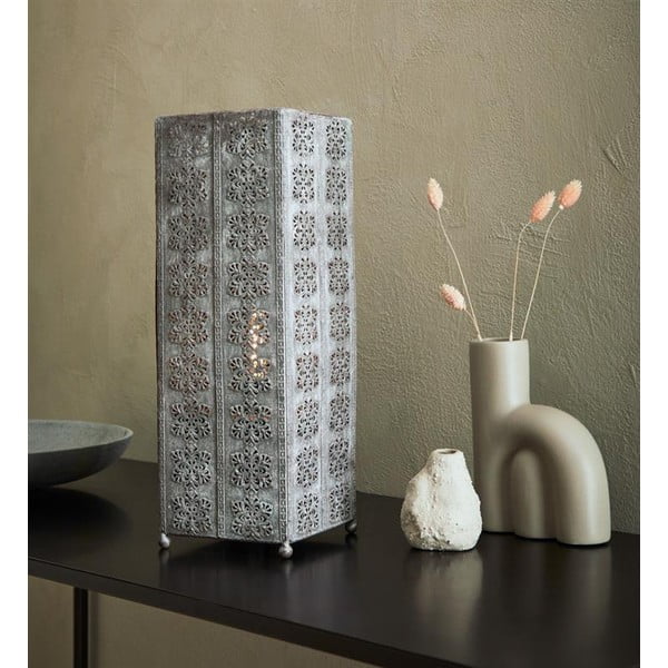 Сива настолна лампа , височина 33,5 cm Agra - Markslöjd-image-1