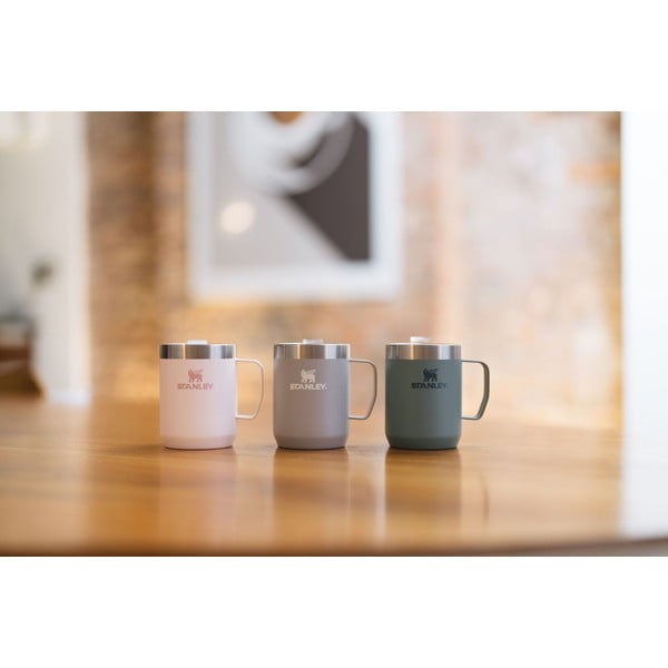 Светлорозова термочаша от неръждаема стомана 230 ml Stay-Hot Camp Mug Rose Quartz – Stanley-image-4