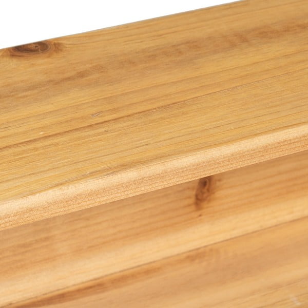 Рафт за картини от тополова дървесина в естествен цвят 60 cm Aspen - Casa Selección-image-4