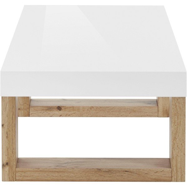 Бяла масичка за кафе 60x120 cm Solid – Støraa-image-2