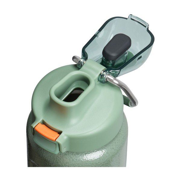 Зелена бутилка за пътуване бутилка  от неръждаема стомана 700 ml Wellspring Bottle Hammertone Green – Stanley-image-1