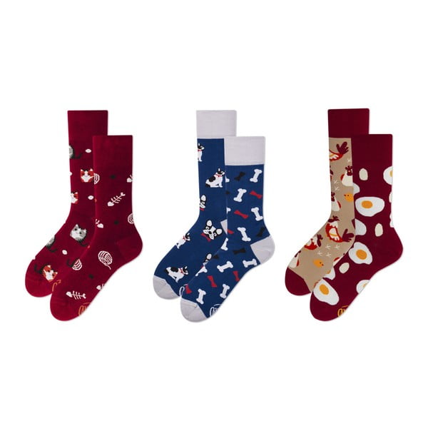 Комплект от 3 чифта чорапи Animal Lover, размер 35-38 - Many Mornings