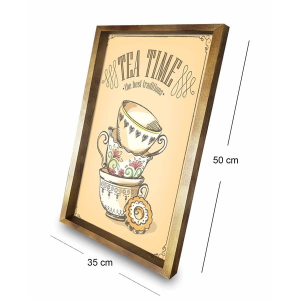 Живопис 35x50 cm Tea Time - Wallity-image-1