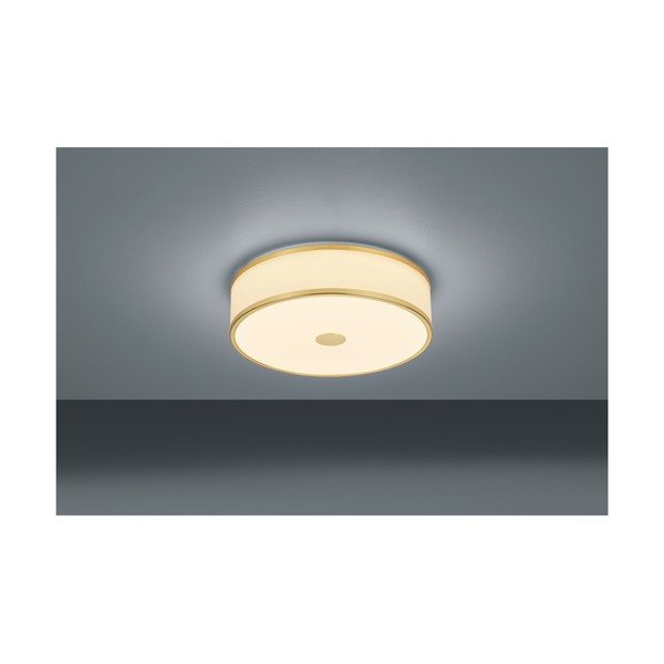 Таванно LED осветително тяло в златисто, ø 40 cm Agento - Trio-image-1