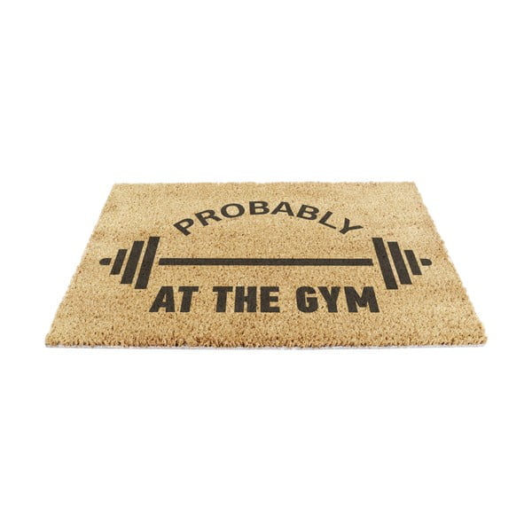 Изтривалка от кокосови влакна 40x60 cm Probably At The Gym – Artsy Doormats