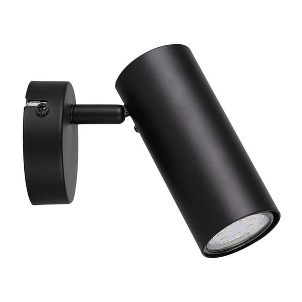 Черна метална стенна лампа Colly - Candellux Lighting