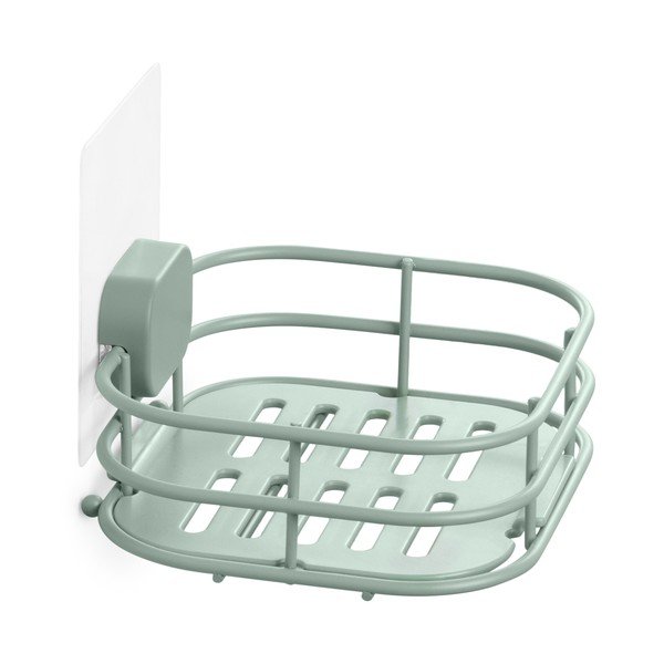 Самозадържащ се метален дозатор за сапун в ментов цвят Grena - Compactor-image-4