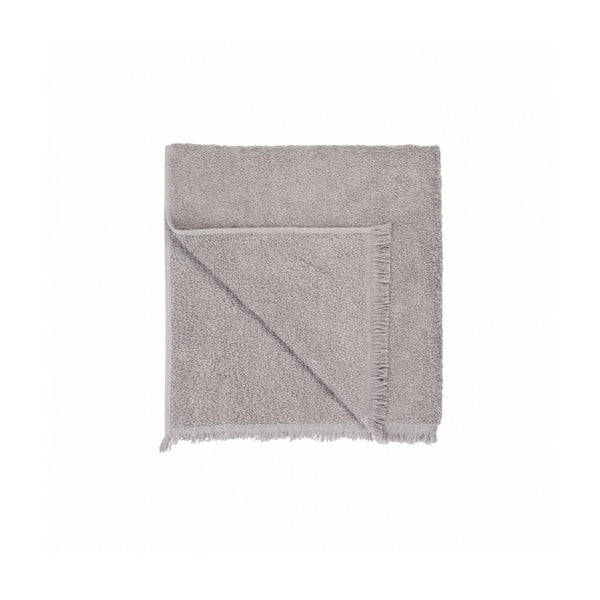 Светлосива памучна кърпа 70x140 cm FRINO - Blomus