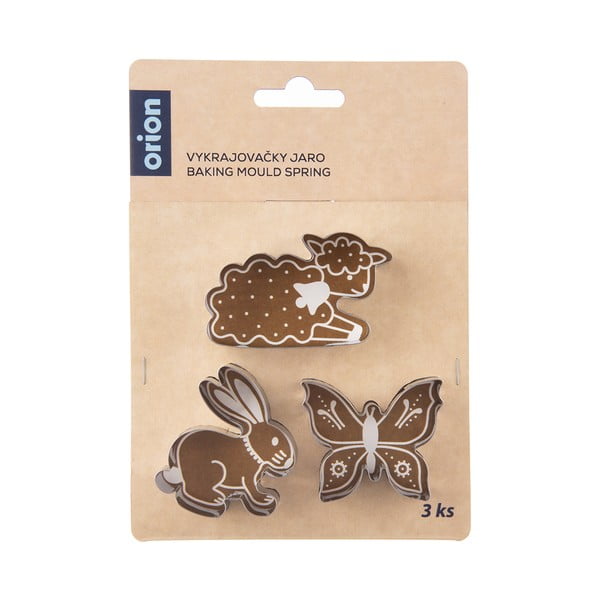 Формички за бисквитки с великденска тематика в комплект от 3 броя - Orion-image-4