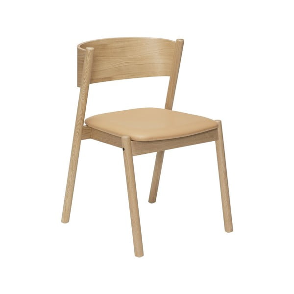 Дъбови столове за хранене Oblique - Hübsch