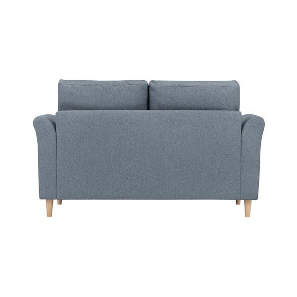 Син двуместен диван Smooth - Kooko Home-image-4