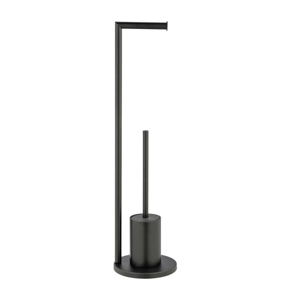 Стоманен държач за тоалетна хартия с четка Ferla - Wenko-image-2