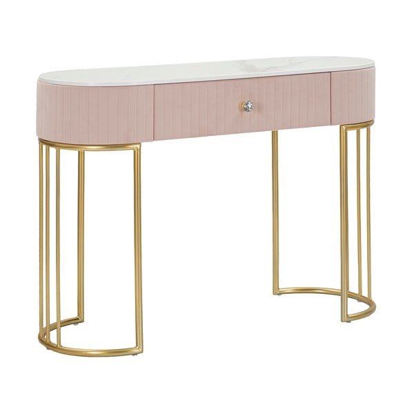 Розова конзолна маса 100x40 cm Montpellier - Mauro Ferretti-image-2