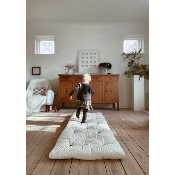 Тъмносин матрак за футон 70x190 cm Bed in a Bag Navy - Karup Design-image-4