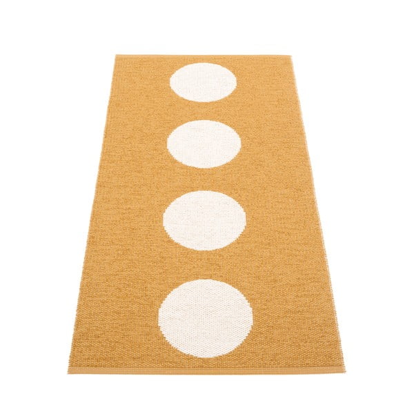 Пътека за открито и закрито в цвят жълта охра 70x150 cm Vera Ochre – Pappelina