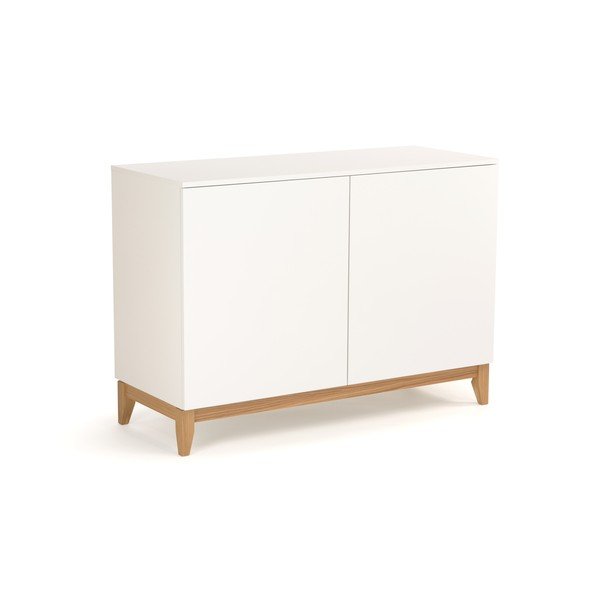 Бял скрин с чекмеджета Blanco - Woodman-image-1