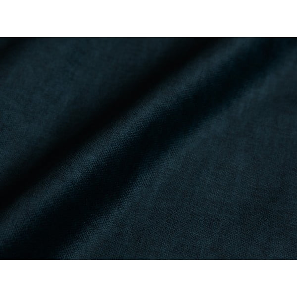 Тъмносин кадифен модулен ъглов диван (десен ъгъл/U форма) Martina – Micadoni -image-3