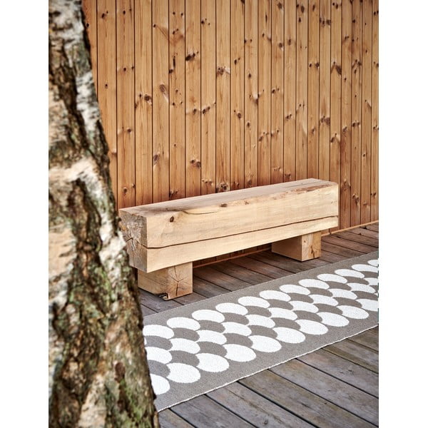 Бежова и кремава пътека за открито и закрито 70x150 cm Poppy Potato – Pappelina-image-1