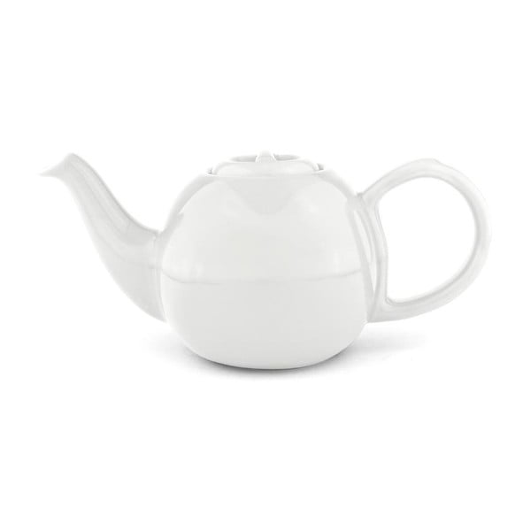 Бял чайник с цедка за насипен чай Cosette, 500 ml - Bredemeijer