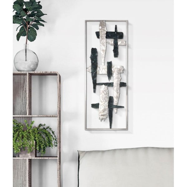 Метална декорация за стена 29x74 cm New Art – Mauro Ferretti-image-1