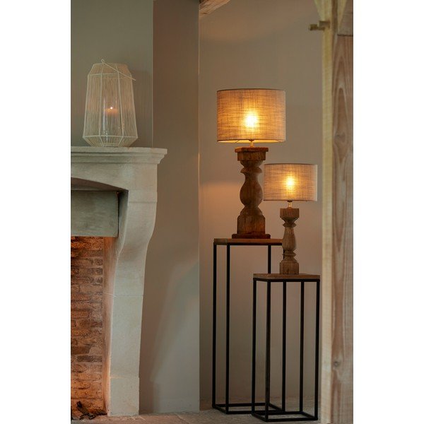Бежов абажур ø 30 cm Caden – Light & Living-image-1