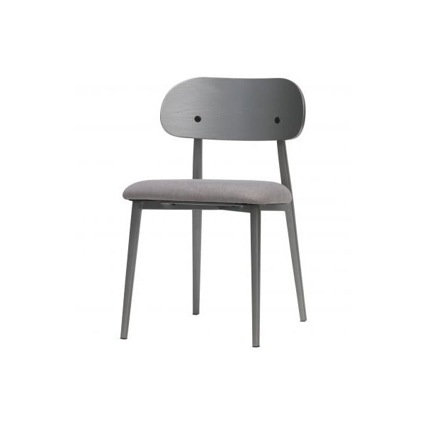 Комплект от 2 сиви трапезни стола Клас - vtwonen