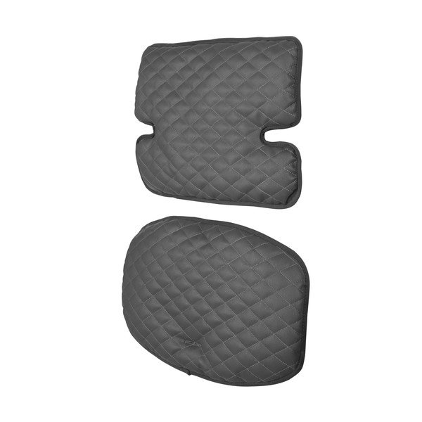 Сива постелка за стол за хранене Luxe - Roba-image-3