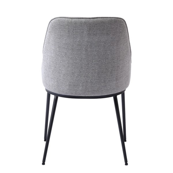 Сиви трапезни столове в комплект от 2 броя Meridian - Unique Furniture-image-3