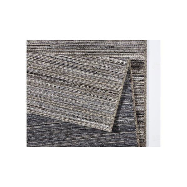 Šedý koberec vhodný i na ven Lotus, 80 x 240 cm-image-2