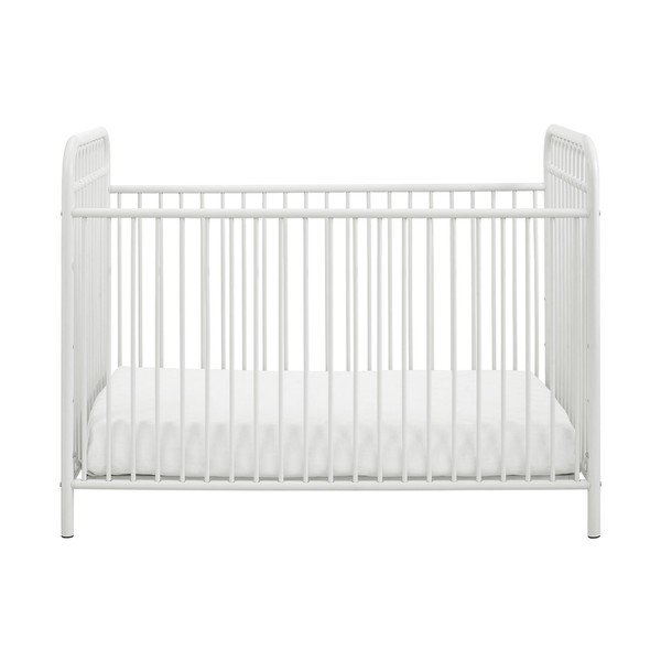 Бяло метално детско креватче 70x140 cm Monarch Hill – Støraa