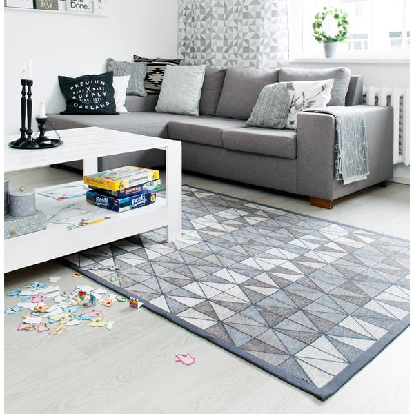 Сив детски килим 230x160 cm Treski - Narma-image-2