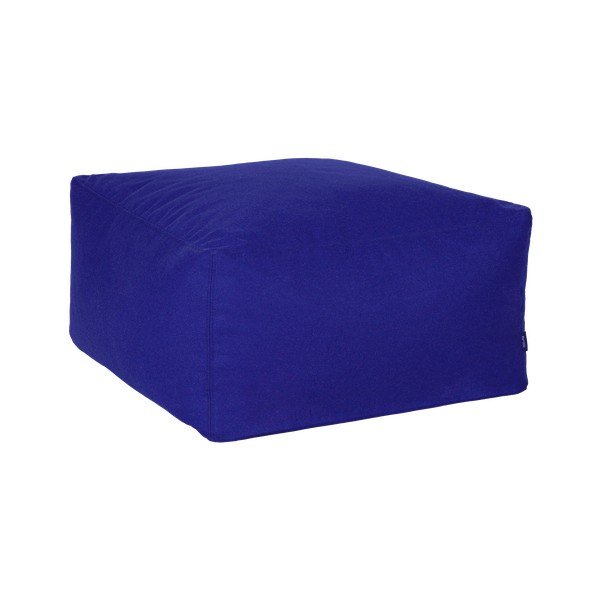 Синя вълнена табуретка Keno – noo.ma