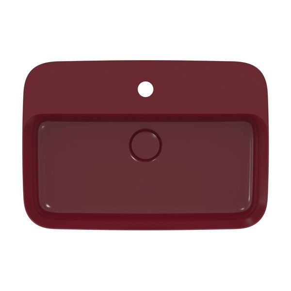 Керамична мивка в цвят бордо 55x38 cm Ipalyss – Ideal Standard-image-2