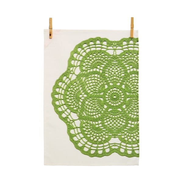 Sada dvou bavlněných utěrek Happy Friday Doily, 70 x 50 cm-image-2