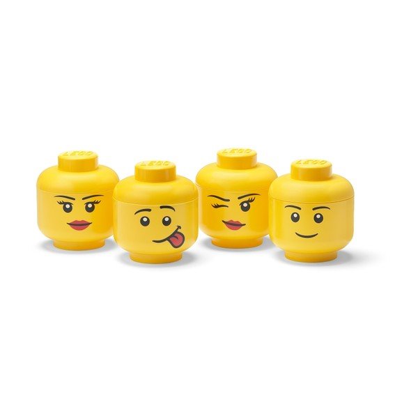 Пластмасови детски кутии за съхранение в комплект от 4 броя Multi-Pack - LEGO®-image-2