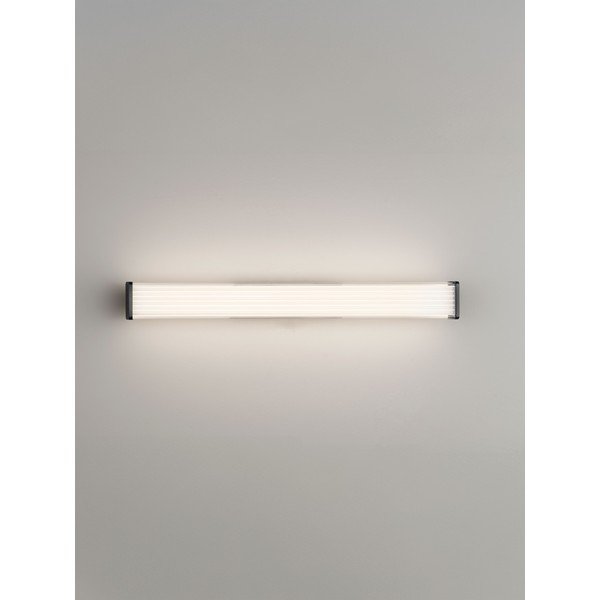Матово черно метална LED стенна лампа Misty – Nova Luce-image-3