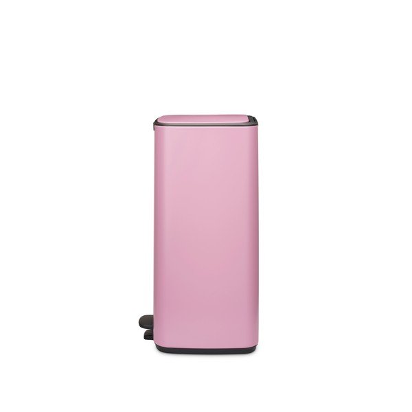 Розово стоманено кошче за боклук с педал 30 l Bo – Brabantia-image-3