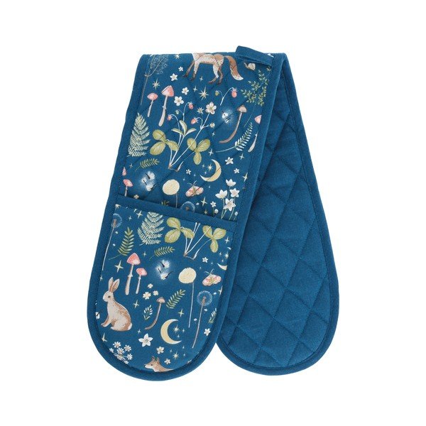 Памучена двойна кухненска ръкавица Enchanted Twilight Animals – Catherine Lansfield