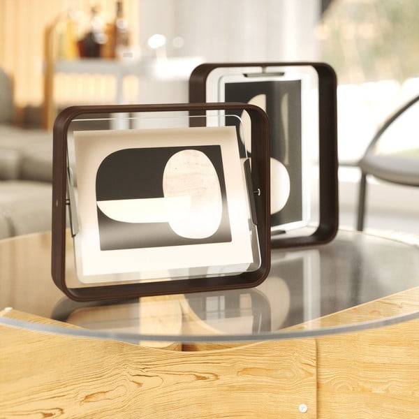 Тъмнокафява дървена стояща рамка 26x31,5 cm Bellwood – Umbra-image-4