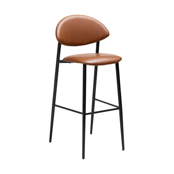 Кафяв бар стол в цвят коняк 107 см Tush - DAN-FORM Denmark