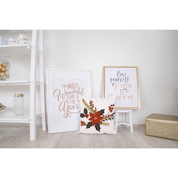 Декоративна възглавница с коледен мотив 45x45 cm Christmas Star – Butter Kings-image-2