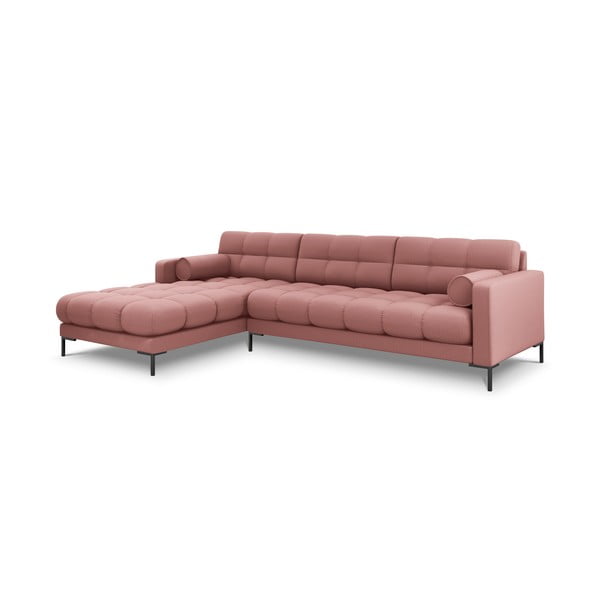 Розов ъглов диван , ляв ъгъл Bali - Cosmopolitan Design
