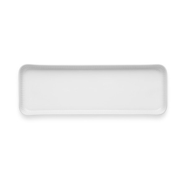 Бяла порцеланова чиния за сервиране , 37 x 12,5 cm Legio Nova - Eva Solo-image-1