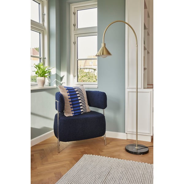 Светлосив двустранен ръчно тъкан килим от вълнена смес 200x300 cm Poppy - Hübsch-image-3